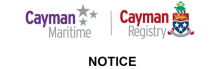 Cayman Maritime and Cayman Registry logos